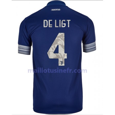 Maillot de Foot Juventus Matthijs de Ligt 4 Extérieur 2020-21